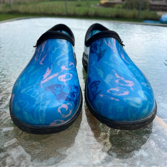 Sloggers Women's Blue Rain / Garden Waterproof Shoes - Picture 3 of 11
